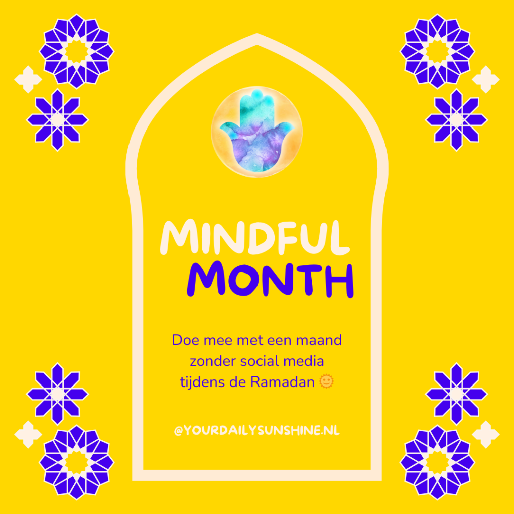 Mindful Month - offline tijdens Ramadan
