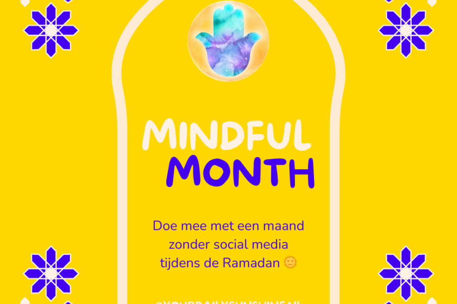 Mindful Month - offline tijdens Ramadan